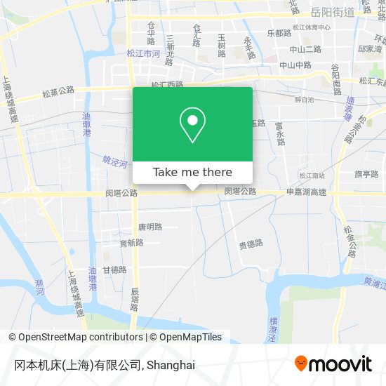冈本机床(上海)有限公司 map