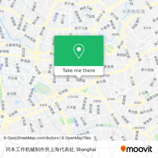 冈本工作机械制作所上海代表处 map