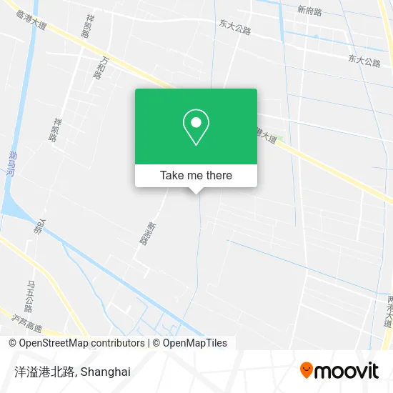 洋溢港北路 map