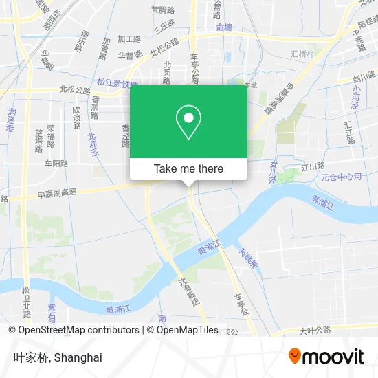 叶家桥 map