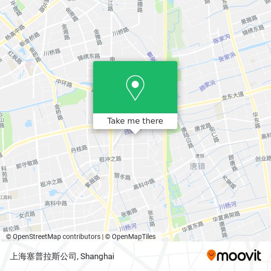 上海塞普拉斯公司 map