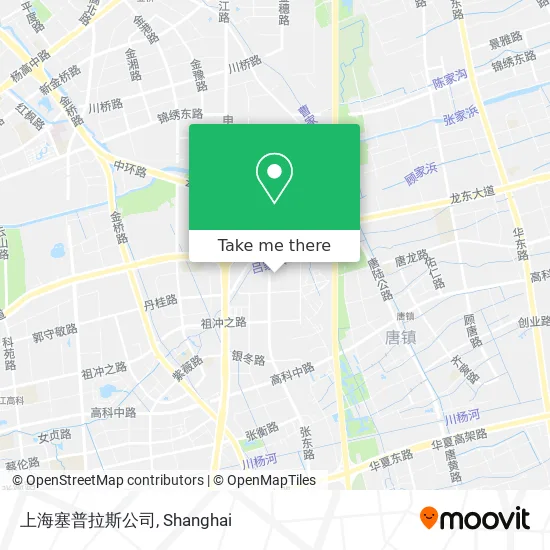 上海塞普拉斯公司 map