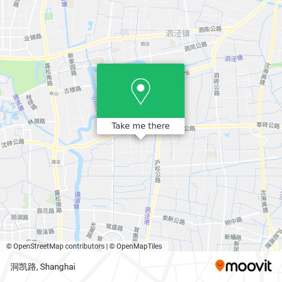 洞凯路 map