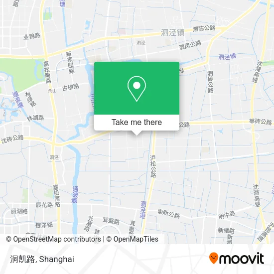 洞凯路 map