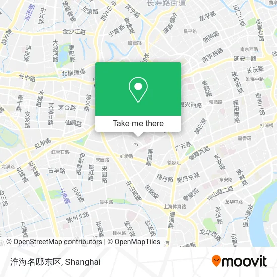 淮海名邸东区 map