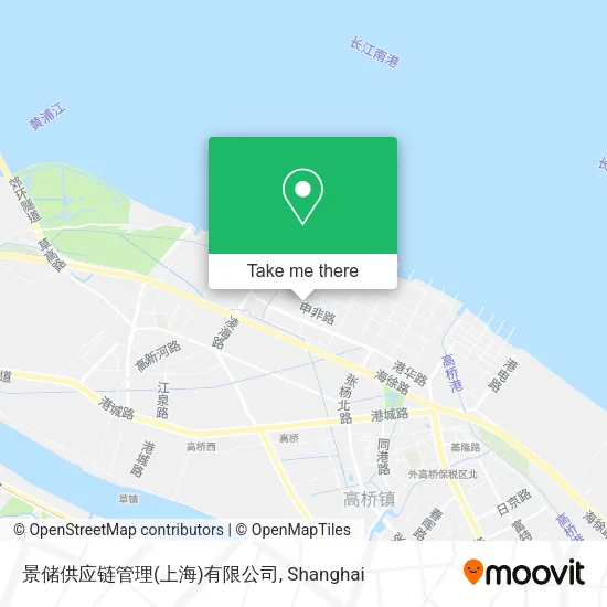 景储供应链管理(上海)有限公司 map