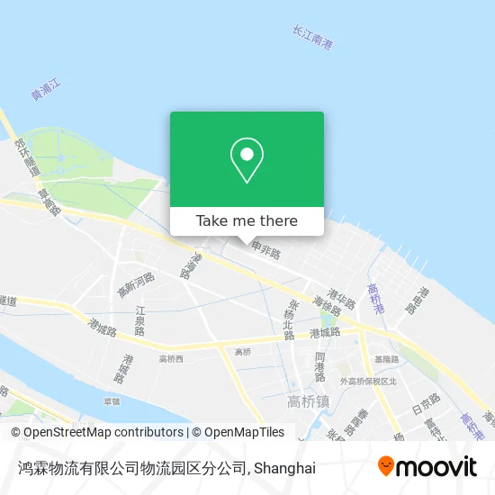 鸿霖物流有限公司物流园区分公司 map