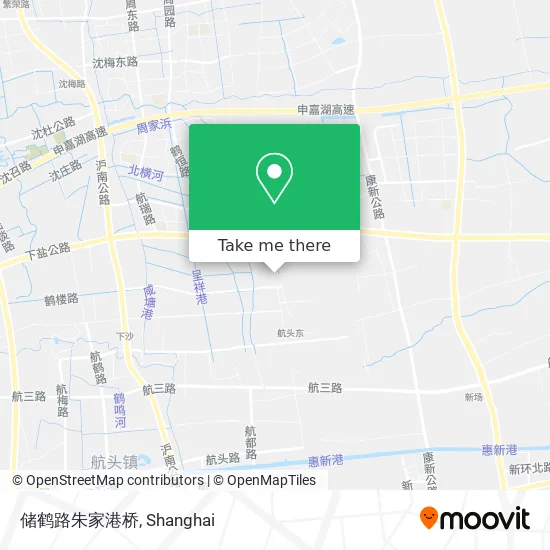 储鹤路朱家港桥 map