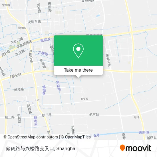 储鹤路与兴楼路交叉口 map