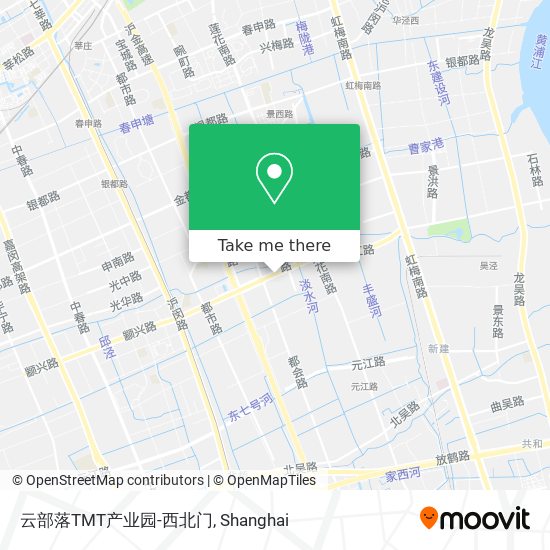 云部落TMT产业园-西北门 map