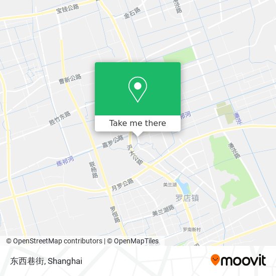 东西巷街 map