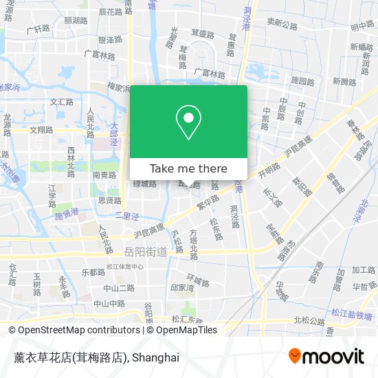 薰衣草花店(茸梅路店) map