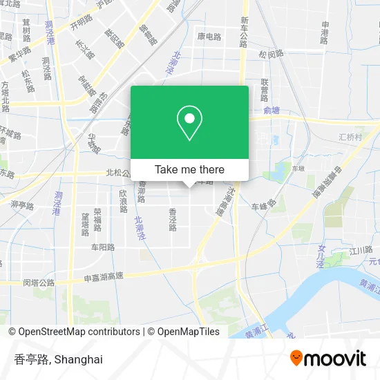 香亭路 map
