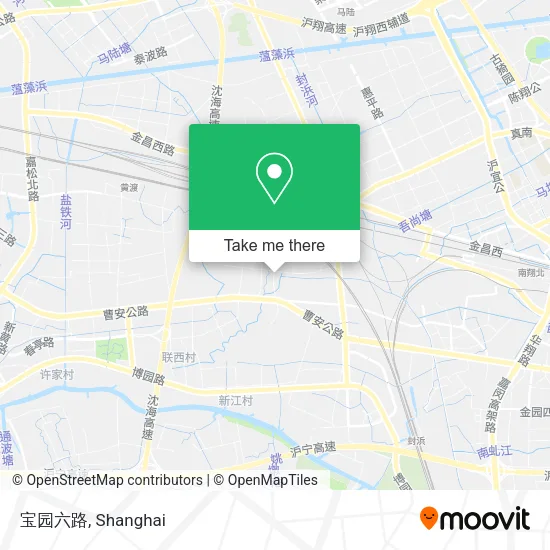 宝园六路 map
