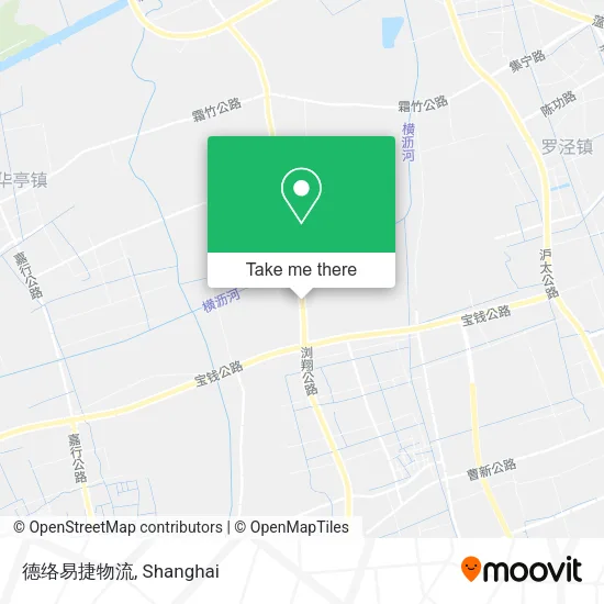 德络易捷物流 map