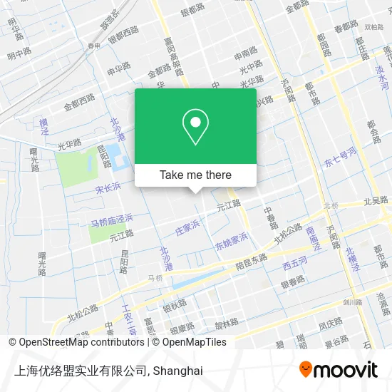 上海优络盟实业有限公司 map