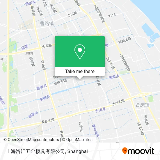 上海洛汇五金模具有限公司 map