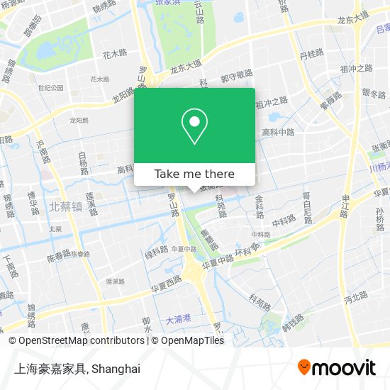 上海豪嘉家具 map