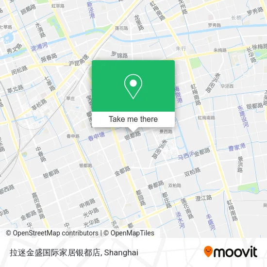 拉迷金盛国际家居银都店 map