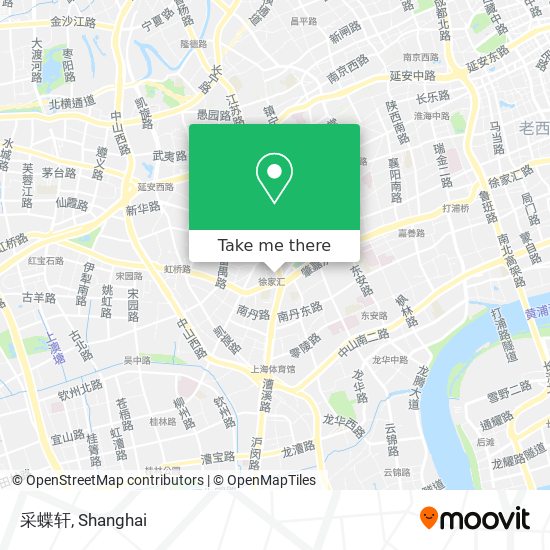 采蝶轩 map