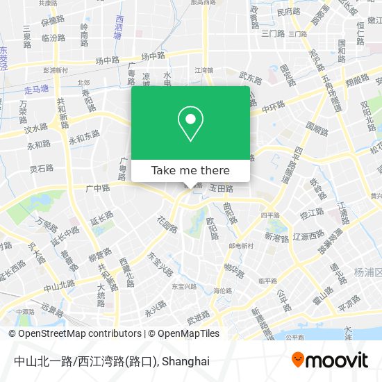中山北一路/西江湾路(路口) map