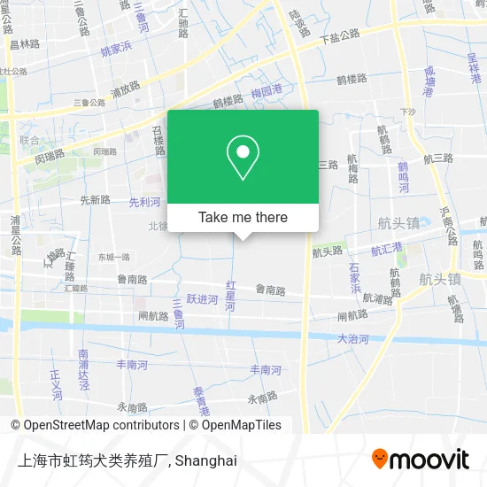 上海市虹筠犬类养殖厂 map
