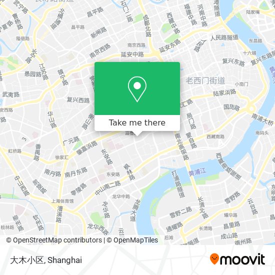 大木小区 map