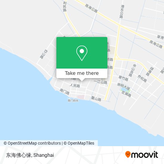 东海佛心缘 map