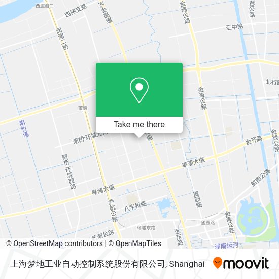 上海梦地工业自动控制系统股份有限公司 map
