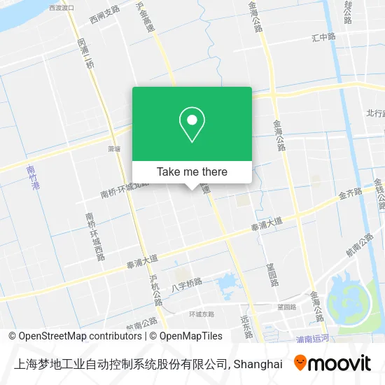 上海梦地工业自动控制系统股份有限公司 map