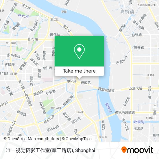 唯一视觉摄影工作室(军工路店) map