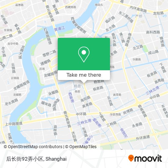 后长街92弄小区 map
