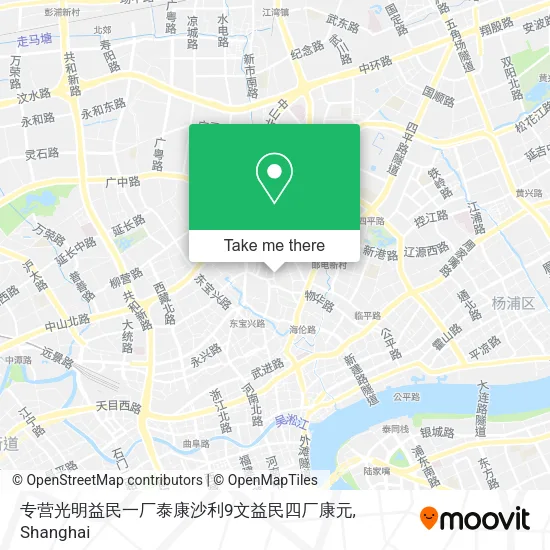 专营光明益民一厂泰康沙利9文益民四厂康元 map