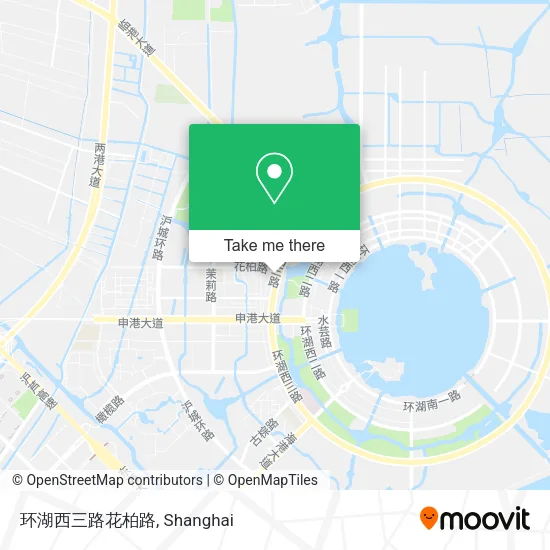 环湖西三路花柏路 map