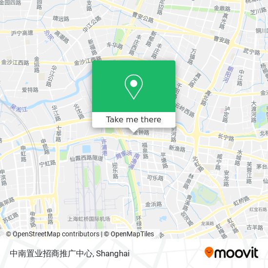 中南置业招商推广中心 map