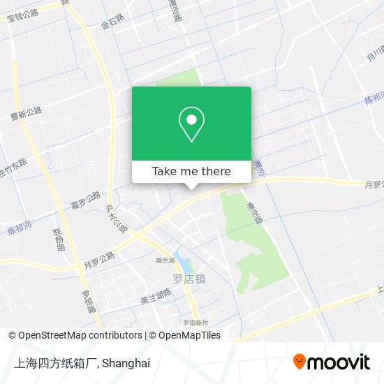上海四方纸箱厂 map