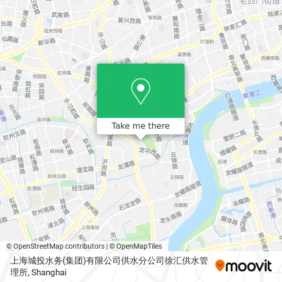 上海城投水务(集团)有限公司供水分公司徐汇供水管理所 map