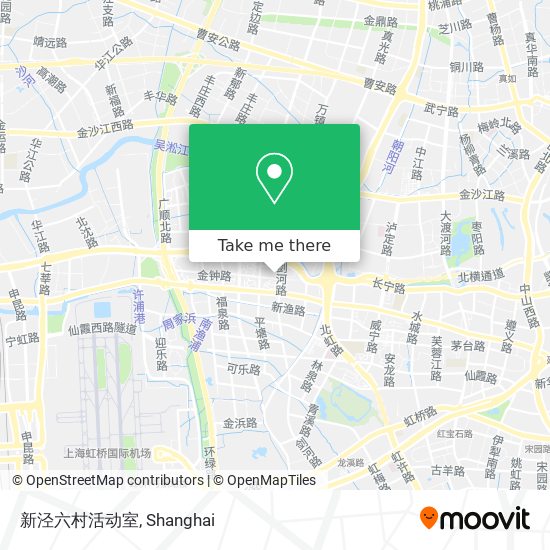 新泾六村活动室 map