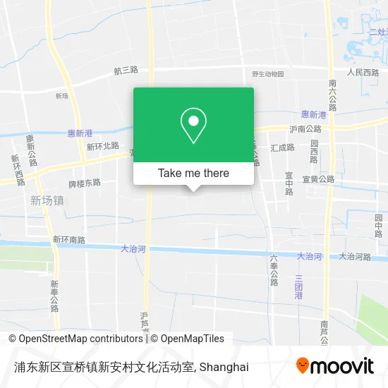 浦东新区宣桥镇新安村文化活动室 map