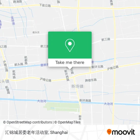 汇锦城居委老年活动室 map