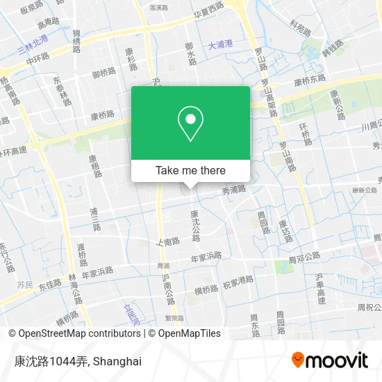 康沈路1044弄 map