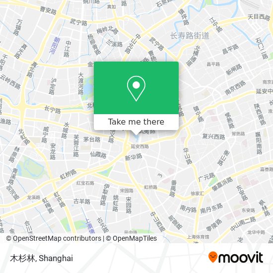 木杉林 map