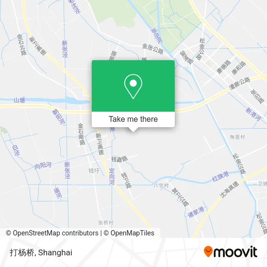 打杨桥 map