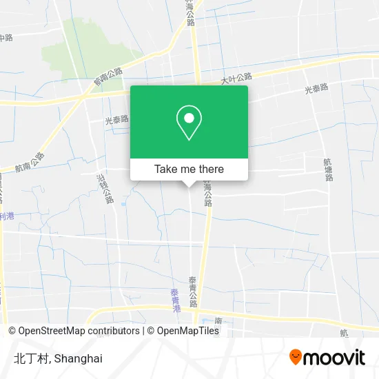 北丁村 map