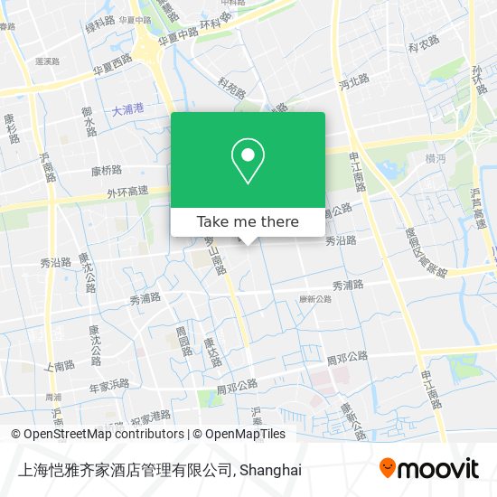 上海恺雅齐家酒店管理有限公司 map