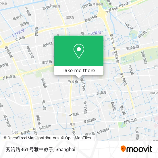 秀沿路861号雅中教子 map