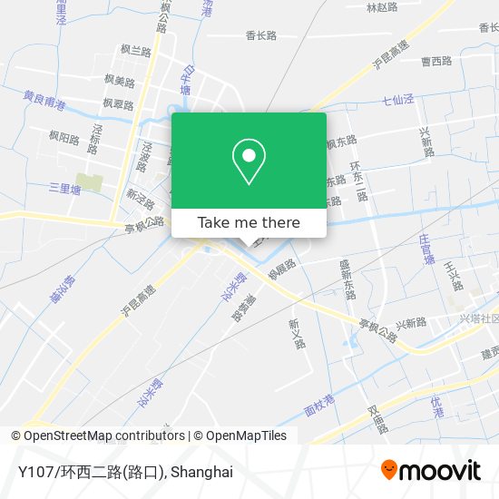 Y107/环西二路(路口) map