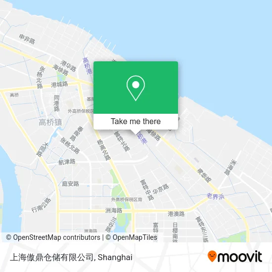 上海傲鼎仓储有限公司 map