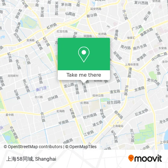 上海58同城 map
