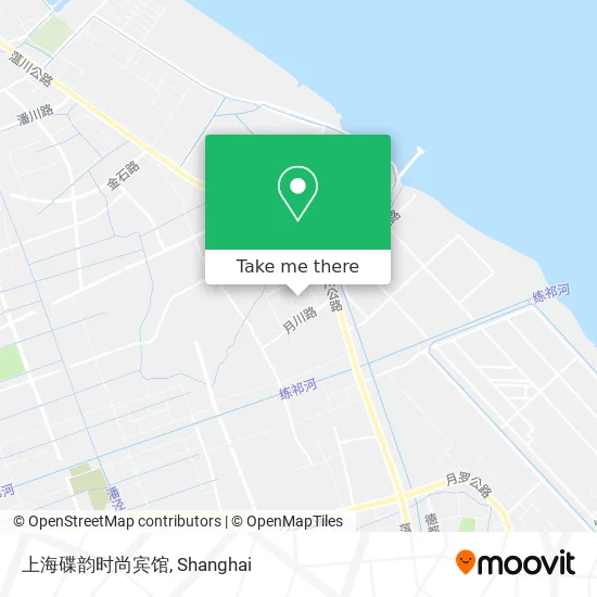 上海碟韵时尚宾馆 map